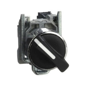 SELECTOR DE 2 POSICIONES FIJAS 22MM 1 NA XB4BD21 SCHNEIDER ELECTRIC.