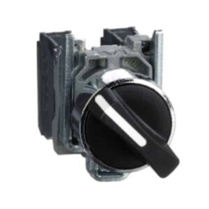 BOTÓN GIRATORIO SELECTOR XB4, 2 POSICIONES 90°. XB4BD25 SCHNEIDER ELECTRIC