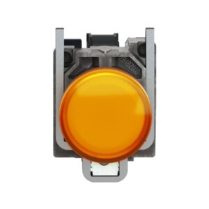 Piloto luminoso LED XB4, naranja, 22mm, 120vca. XB4BVG5 Schneider Electric  XB4BVG5