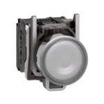 PULSADOR LUMINOSO LED, 24V NA+NA, BLANCO. XB4BW31B5 SCHNEIDER ELECTRIC