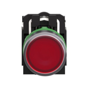 PULSADOR LUMINOSO LED 24V NA+NC, ROJO. XB5AW34B5 SCHNEIDER ELECTRIC