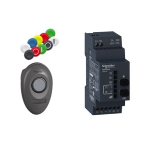 PAQUETE INALÁMBRICO XB5R, 2 RELÉ. XB5RMA04 SCHNEIDER ELECTRIC