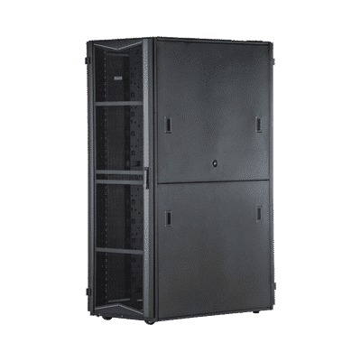 Gabinete FlexFusion para Centros de Datos, 45 UR, 600 mm de Ancho, 1070 mm de Profundidad, Fabricado en Acero, Color Negro  XG64512BS0001