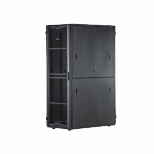 Gabinete FlexFusion para Centros de Datos, 42 UR, 800 mm de Ancho, 1200 mm de Profundidad, Fabricado en Acero, Color Negro  XG84222BS0001