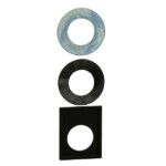 Placa adaptadora. ZB2BZ4 Schneider Electric  ZB2BZ4