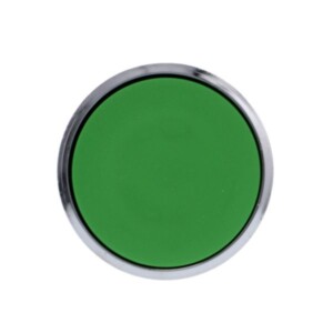 Cabeza pulsador rasante verde, no luminoso. ZB4BA3 Schneider Electric  ZB4BA3