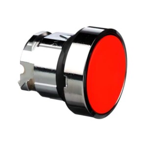 Cabeza de pulsador, rasante, rojo. ZB4BA4 Schneider Electric  ZB4BA4