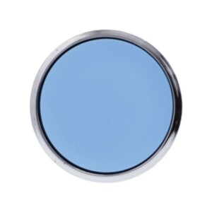 Cabeza pulsador ras, azul. ZB4BA6 Schneider Electric  ZB4BA6