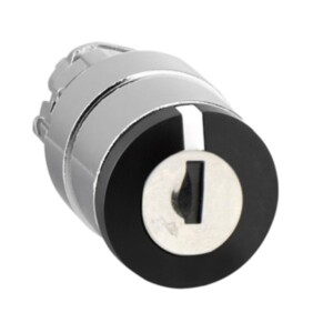 Cabeza para selector de llaves ZBA, 3 posiciones. ZB4BG0 Schneider Electric  ZB4BG0