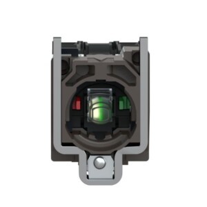 CUERPO PULSADOR LUMINOSO LED, 120VCA, 1NA+1NC, ROJO. ZB4BW0G45 SCHNEIDER ELECTRIC