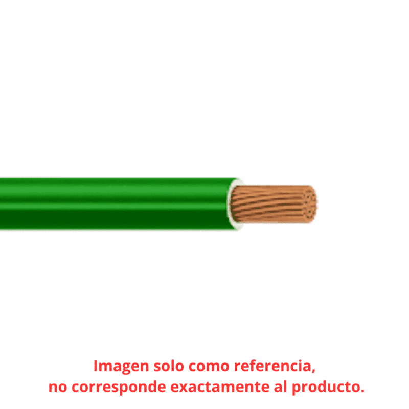 CABLE CU THW/THHW-LS CAL 10      VERDE                           CECAL10V (PRECIO POR METRO)