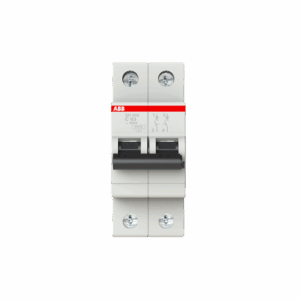 INTERRUPTOR RIEL DIN  6A  2P  440VCA 6KA MARCA ABB            2CDS212001R0064