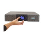 NO BREAK EATON ON LINE 9PX 1.5 KVA 1500VA/1350W VOLTAJE ENTRADA-SALIDA 208V - DOBLE CONVERSIÓN.- CONECTOR ENTRADA C14/ CONTACTOS DE SALIDA (8) C13- RACK/ TORRE 9PX1500GRT