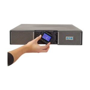 NO BREAK EATON ON LINE 9PX 1.5 KVA 1500VA/1350W VOLTAJE ENTRADA-SALIDA 208V - DOBLE CONVERSIÓN.- CONECTOR ENTRADA C14/ CONTACTOS DE SALIDA (8) C13- RACK/ TORRE 9PX1500GRT