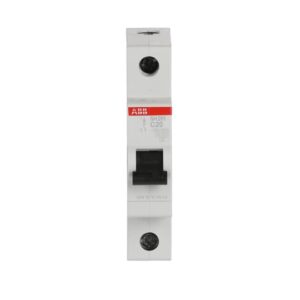 INTERRUPTOR RIEL DIN 20A 1P   440VCA 6KA MARCA ABB            2CDS211001R0204