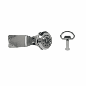 CERRADURA DE ACERO CON        PALOMILLA PARA GABINETE         AEMLK-5