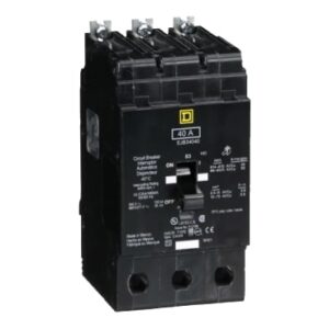 Schneider Electric Imagen del producto  Interruptor Atornillable marco E-3P 40 A 480/277 Vca 65/100kA EJB34040