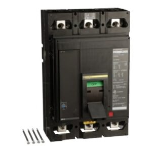 Circuit breaker, PowerPact M, 500A, 3 pole, 600VAC, 25kA, lugs, ET 1.0, 80% MJL36500