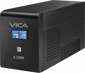 NO BREAK VICA 2200VA/1200W CON 8 TOMAS CON RESPALDO Y REGULADAS 3 ANOS DE GARANTIA S2200