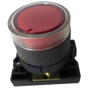 BOTÓN PUL LUMINOSO PLÁSTICO ROJO SLPRL1