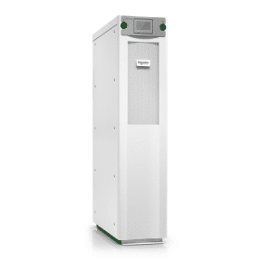 Unidad UPS Galaxy VS de 10 kW y 208 V, una serie de baterías modulares inteligentes de 7 Ah internas, expansibles a 2, puesta en marcha de 5 x 8 GVSUPS10KB2FS