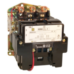 NEMA Contactor, Type S, nonreversing, Size 3, 90A, 1 phase, up to 100 kA, 2 pole, 240 VAC coil, open 8502SEO1V03