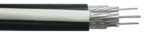 CABLE ALUMNIO 2X6+1X6 600V XPLTIPO URD SUBTERRANEO