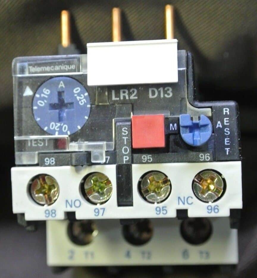 RELEVADOR DE SOBRECARGA (0.16-0.25A)                        LR2D1302